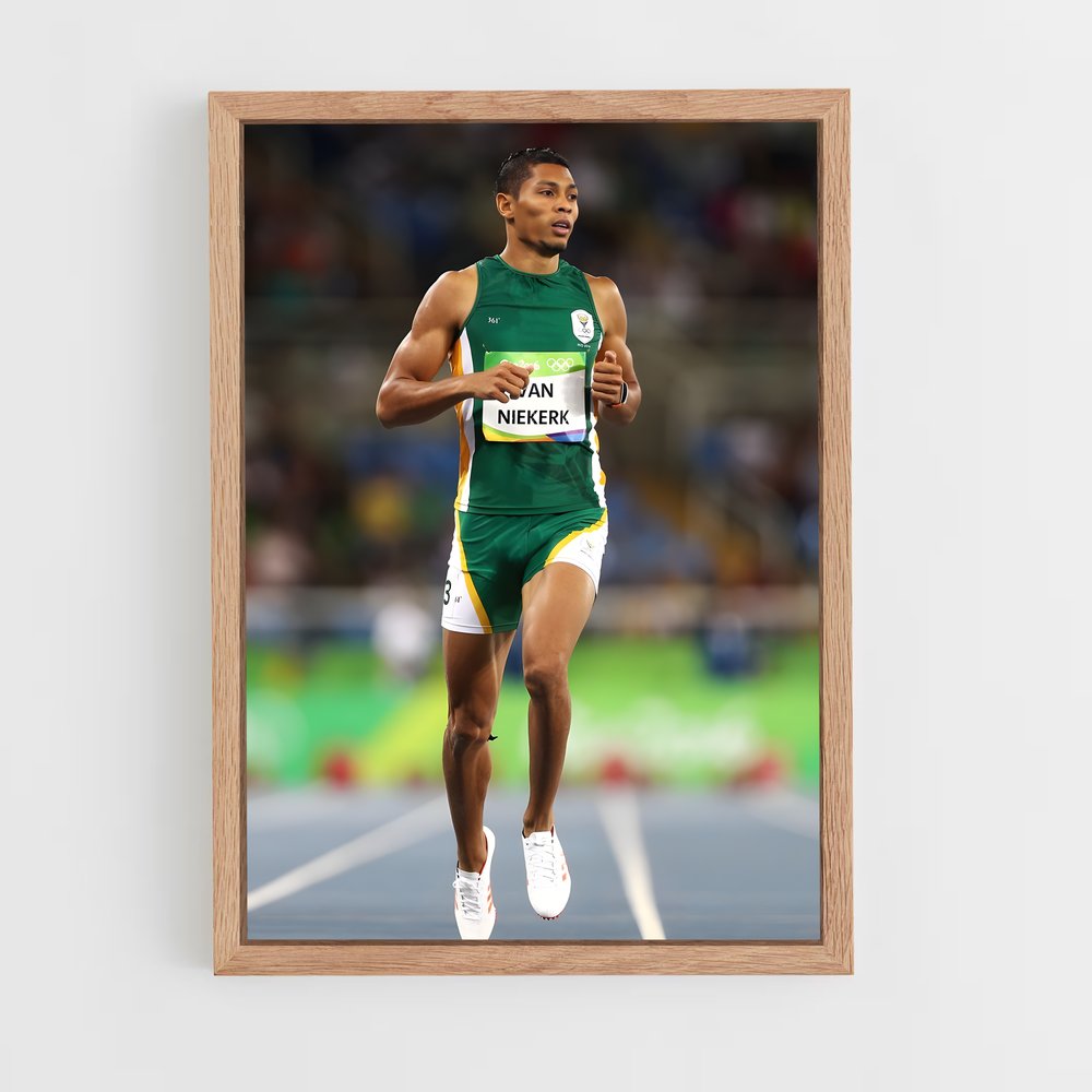 Poster Wayde van – affiche Athlétisme (vue 4)